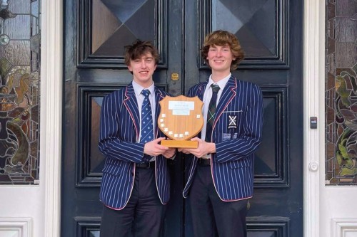 James Hart (Year 12) and Luke Wylie (Year 13).